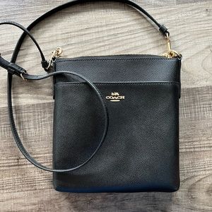 Black Coach crossbody bag